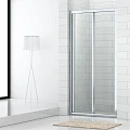 Душевая дверь в нишу Cezares Eco 80см ECO-O-BS-80-C-Cr профиль хром, стекло прозрачное