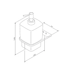Дозатор AM.PM Inspire V2.0 A50A36900 хром