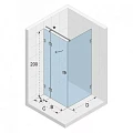 Душевой уголок Riho SZ Scandic NXT X203 180х90см L G001075120 профиль хром, стекло прозрачное
