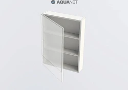Зеркало-шкаф Aquanet Нота 50 камерино черный