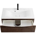 Тумба с раковиной BelBagno Marino 80 темный дуб