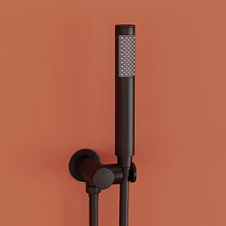 Душевой комплект Sancos Link SC3005MB с внутренней частью, черный матовый