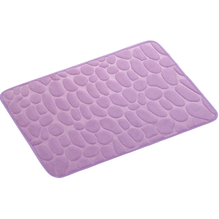 Коврик для ванной Grampus Stones 50х80 см GR-3204P фиолетовый