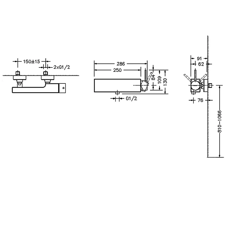 Смеситель для душа Bravat Arc F96061C-01-ENG хром
