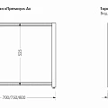 Экран Aquanet Premium 80см 00273286 белый