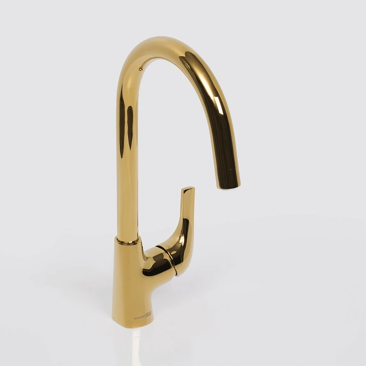 Смеситель для кухни Wasserkraft Sauer 7107 золото