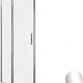 Душевая дверь в нишу Allen Brau Priority 90x200 см 3.31025.00 профиль хром, стекло прозрачное