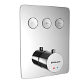 Термостатический смеситель Excellent Krotos Chrome AREX.8046CR для ванны, хром