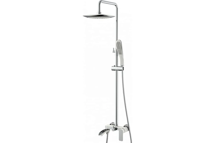 Душевая стойка Gappo G2448-8 хром / белый