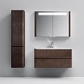 Шкаф-пенал AM.PM Sensation 40см M30CHL0406TF табачный дуб