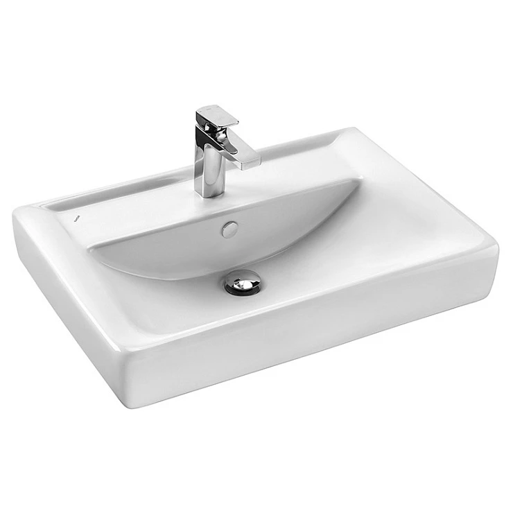 Раковина встраиваемая Aquaton Тигода 70см 1WH302083 белая