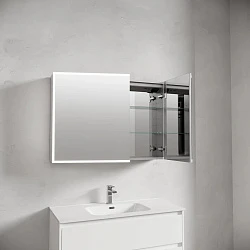 Зеркало-шкаф Sancos Evoke 100 SC80100 с подсветкой