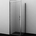 Душевой уголок Wasserkraft Berkel 80x100см 48P29 профиль хром, стекло прозрачное