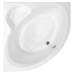 Акриловая ванна Vagnerplast Catalina mini 125x125 VPBA125CTM3X-04 белая глянцевая