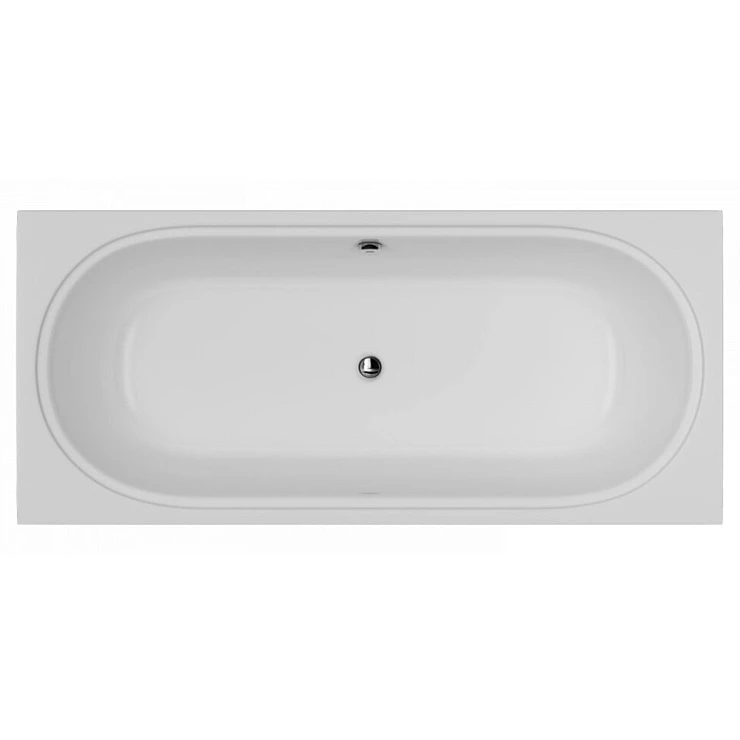 Акриловая ванна AM.PM Bliss L 180x80 W53A-180-080W-ARB белая глянцевая