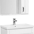 Мебель для ванной Aquanet Рондо 70 белый антик 2 дверцы
