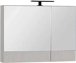 Зеркало-шкаф Aquanet Тоника 90 169641 камерино белый дуб