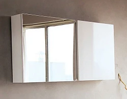 Зеркало-шкаф BelBagno Luce 100 BB1000PAC/BL белый