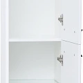 Шкаф-пенал подвесной SanStar Cristal для ванной комнаты белый