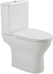 Унитаз-компакт BelBagno Lounge BB045CPR с бачком BB045/051T и крышкой-сиденьем