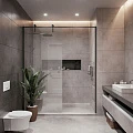 Керамогранит Global Tile Stardust 120x60 GT120600506MCR светло-серый