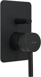 Смеситель встраиваемый для душа Allen Brau Priority X2 5.31011-31 черный матовый