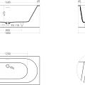 Ванна из искусственного камня Salini ORNELLA 180x80 встраиваемая 103511M белая матовая