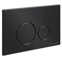 Система инсталляции для унитазов Ceramica Nova Envision Round CN1001B кнопка черная матовая