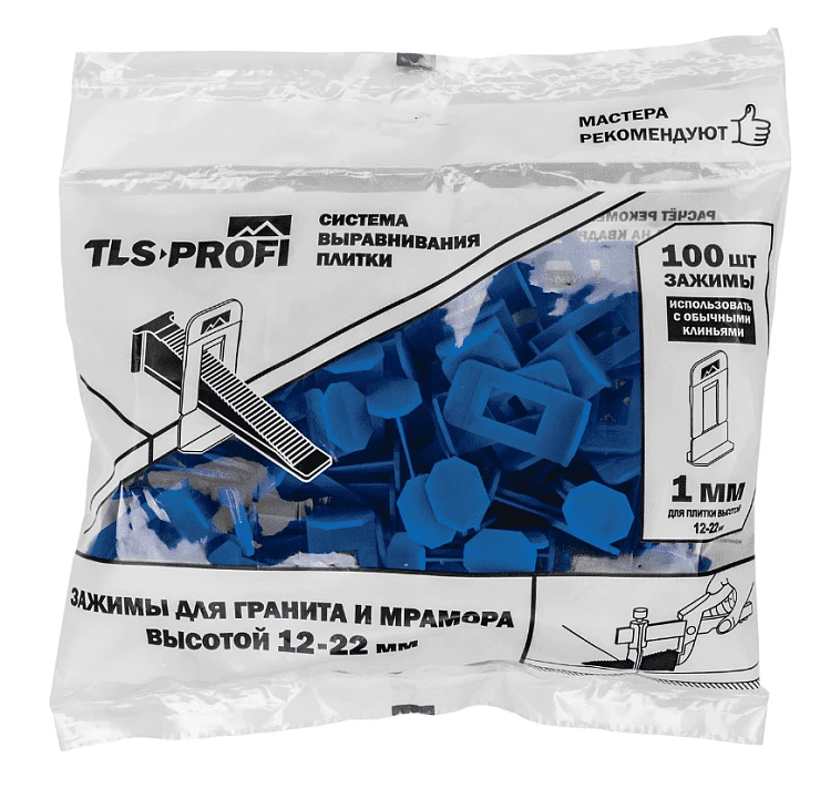 Зажим Diamant TLS-Profi для гранитной и мраморной плиты высотой 12-22 мм (10 м