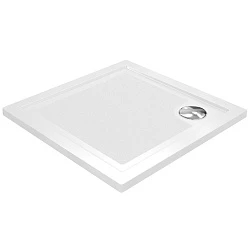 Душевой поддон Wasserkraft Salm 90x90см 27T03 белый