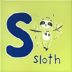 Декор Зоопарк "S" матовый 20x20x0,69, 1, шт