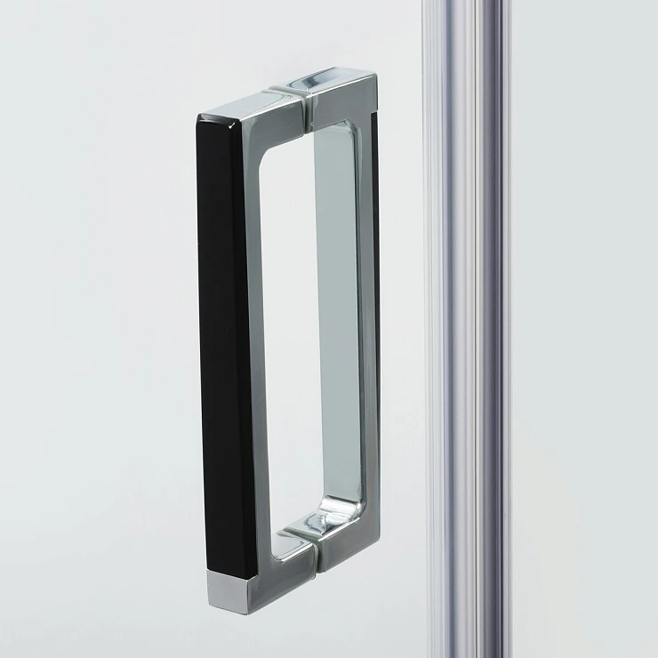 Душевой уголок Wasserkraft Aller 120x100см 10H10RBLACK MATT профиль хром/черный, стекло прозрачное
