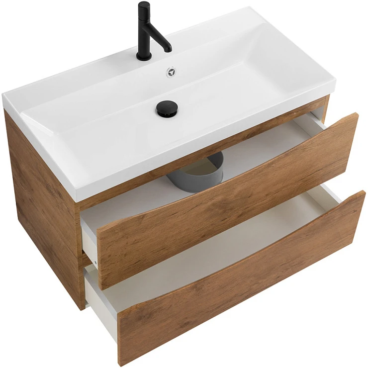 Тумба с раковиной BelBagno MARINO-800-2C-SO-RN-P