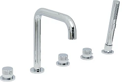 Смеситель на борт ванны Allen Brau Priority 5.31007-00 с внутренней частью, хром