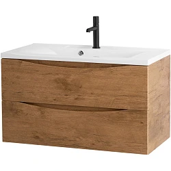 Тумба с раковиной BelBagno Marino 80 светлый дуб