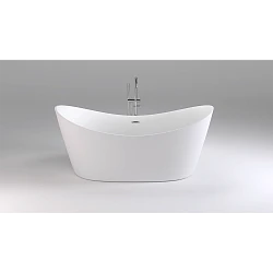 Акриловая ванна Black & White Swan SB104 180x80 104SB00 белая глянцевая
