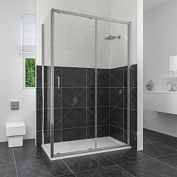 Душевой уголок RGW Classic CL-48 130x100см 32094803-011 профиль хром, стекло прозрачное