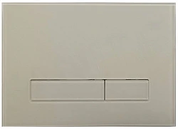 Кнопка смыва KKPol M16 Omnes Vitrum Grande Mat 350/PPX/002-00-00 бежевая матовая