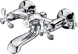 Смеситель для ванны с душем BelBagno SLIP SLI-VAS-CRM/FOGLIO хром