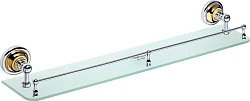 Полка Bemeta Retro 144202268 золото / хром
