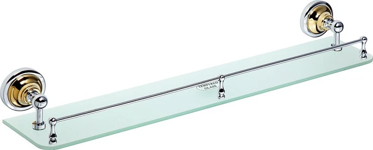 Полка Bemeta Retro 144202268 золото / хром
