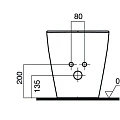 Биде напольное AM.PM Inspire C503111WH белый глянец