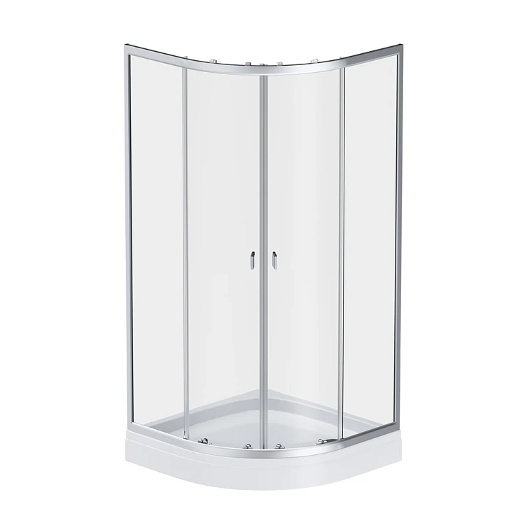 Душевой уголок AM.PM X-Joy 90x90см W88E-205-090MT64 профиль матовый хром, стекло прозрачное