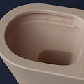 Унитаз подвесной Ceramica Nova Balearica CN6000MC бежевый матовый