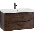 Тумба с раковиной BelBagno Marino 90 темный дуб