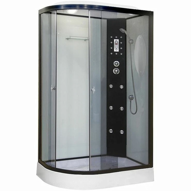 Душевая кабина Niagara Ultra 120x80см NG-1903 R профиль черный