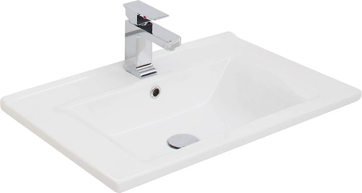 Раковина встраиваемая Aquanet Atria 9065-KL 65см 182318 белая