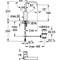 Смеситель для раковины Grohe Allure 32146000 хром