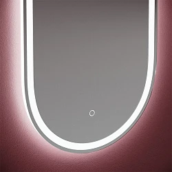 Зеркало Sancos Oval 55х105 OV55F с подсветкой