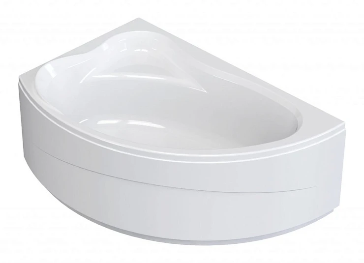 Акриловая ванна Cezares 150x100x41 левосторонняя TEBE-150-100-41-L белая глянцевая